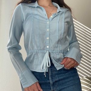 Banana Republic Cotton Long-sleeve Button Down